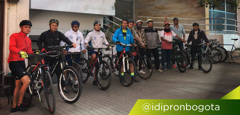 Reto Alto de Patios por ciclistas del IDIPRON