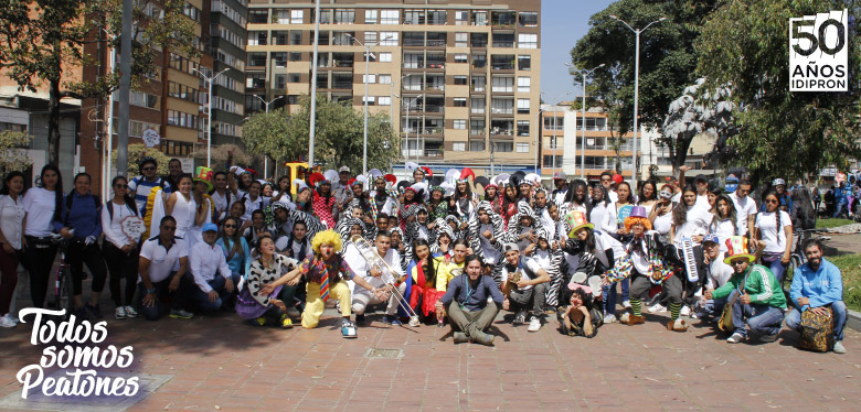 Todos hoy apoyando la jornada de día sin carro en Bogotá