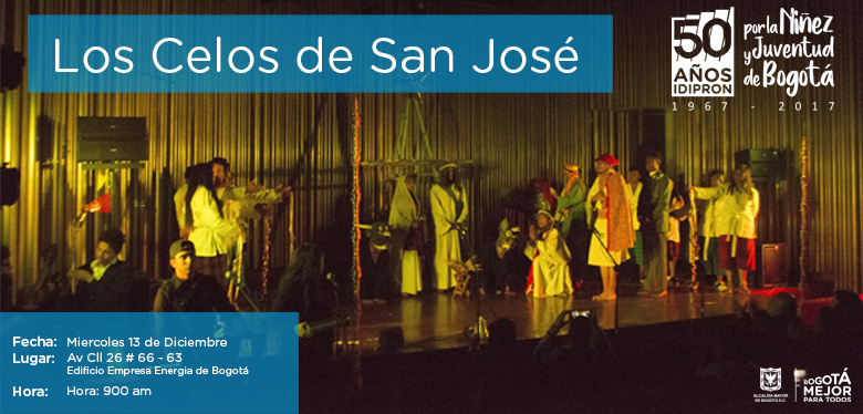 Invitación Obra teatral los celos de San José