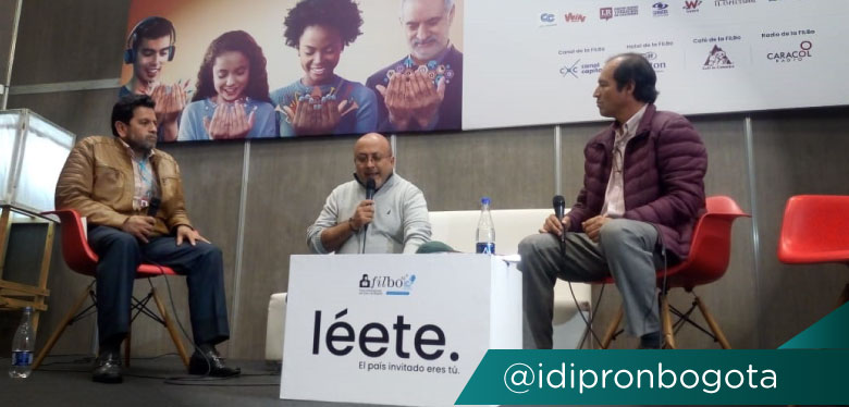 Director Wilfredo Grajales en conversatorio feria del libro Libro Javier De Nicoló