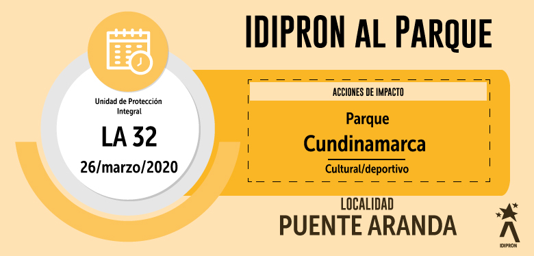 IDIPRON AL PARQUE - Parque Cundinamarca