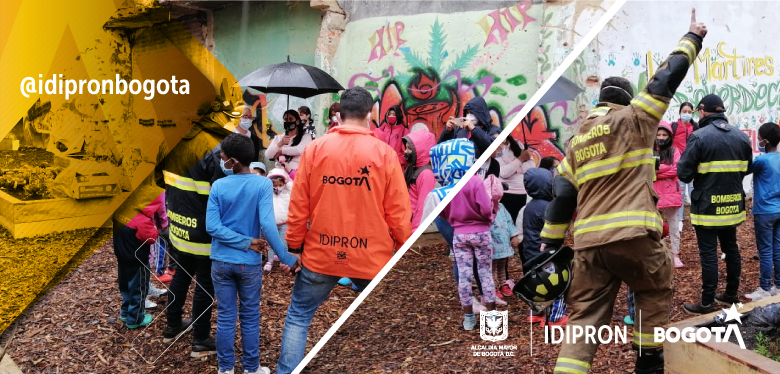Actividad con niños y niñas en la huerta La Favorita