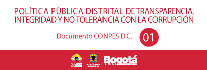 Banner con enlace a información sobre la Primera Política Pública Distrital de Transparencia