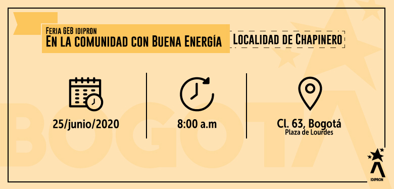 Feria GEB - IDIPRON Junio 2020