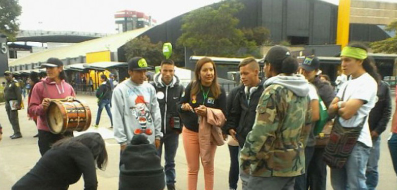 participación jóvenes idipron territorio y paz