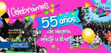 Dale click y lee la nota ¡Celebramos 55 años de alegría, afecto y libertad!
