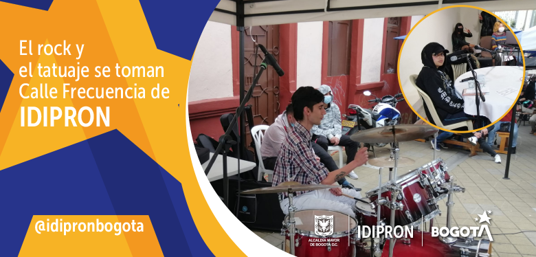 El rock y el tatuaje se toman Calle Frecuencia de IDIPRON