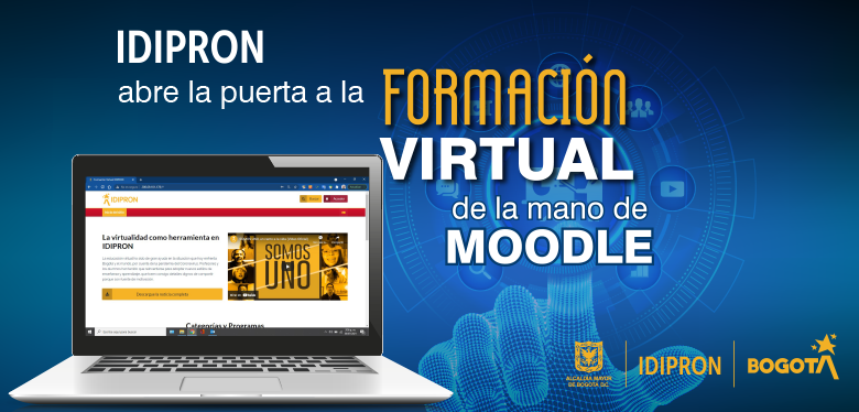 IDIPRON abre la puerta a la formación virtual de la mano de MOODLE