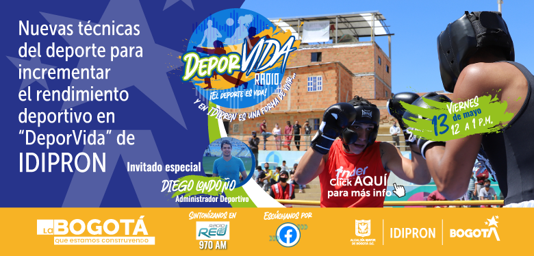 Nuevas técnicas del deporte para incrementar el rendimiento deportivo en “DeporVida” de IDIPRON