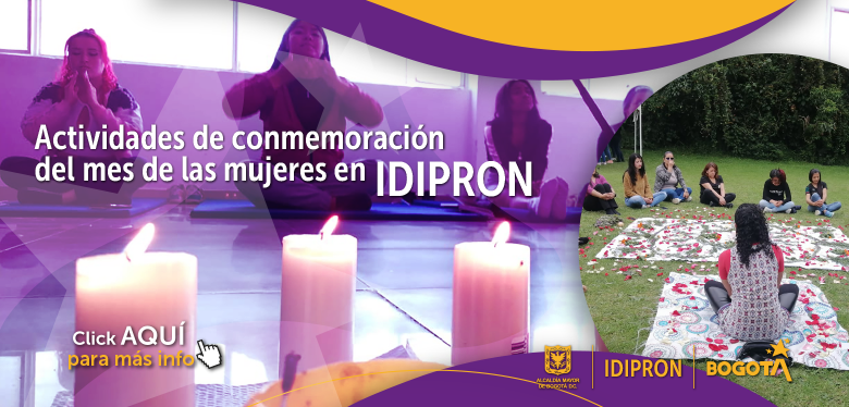 Actividades de conmemoración del mes de las mujeres en IDIPRON