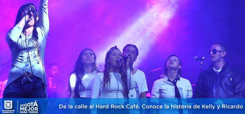 De la calle al Hard Rock Café. Conoce la historia de Kelly y Ricardo