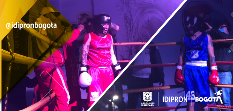 El ring de boxeo fue un espacio de respeto y paz entre las barras futboleras de Millonarios y Santa Fe El ring de boxeo fue un espacio de respeto y paz entre las barras futboleras de Millonarios y Santa Fe