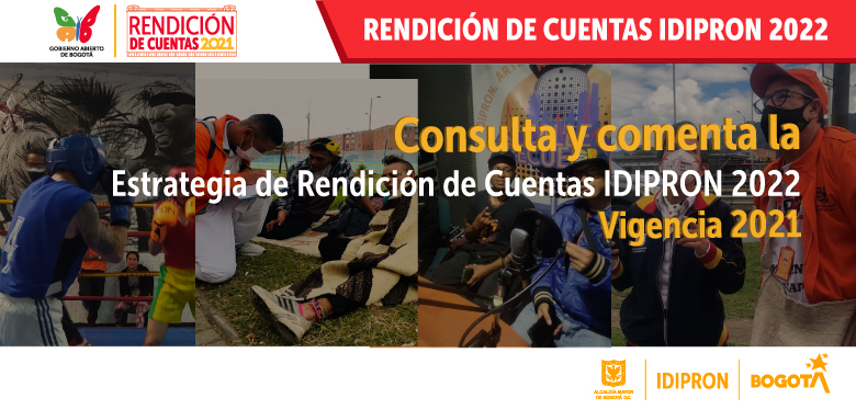 Estrategia de Rendición de Cuentas IDIPRON 2022