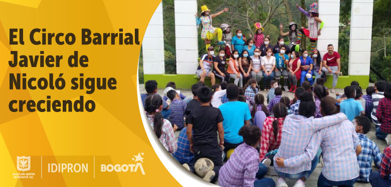 Jóvenes del Circo Barrial Nicoló