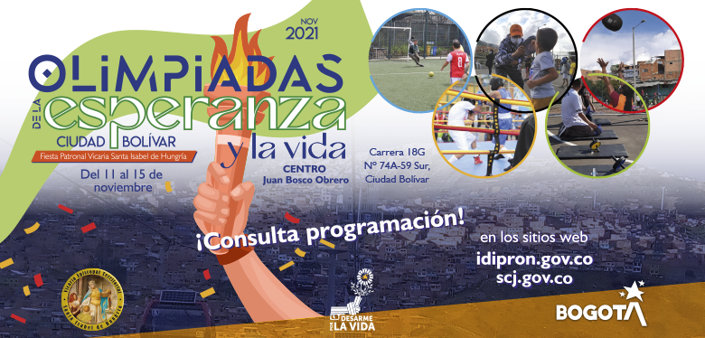 Inician las Olimpiadas de la Esperanza y la Vida en Ciudad Bolívar
