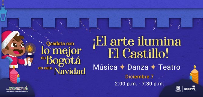 Esta imagen lleva a la nota:  Este 7 de diciembre, el arte ilumina El Castillo