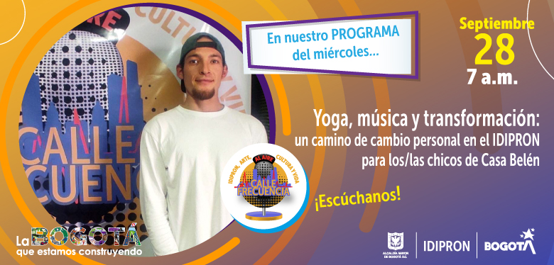 Conoce el tema del programa de Calle Frecuencia este miércoles 28 de Septiembre