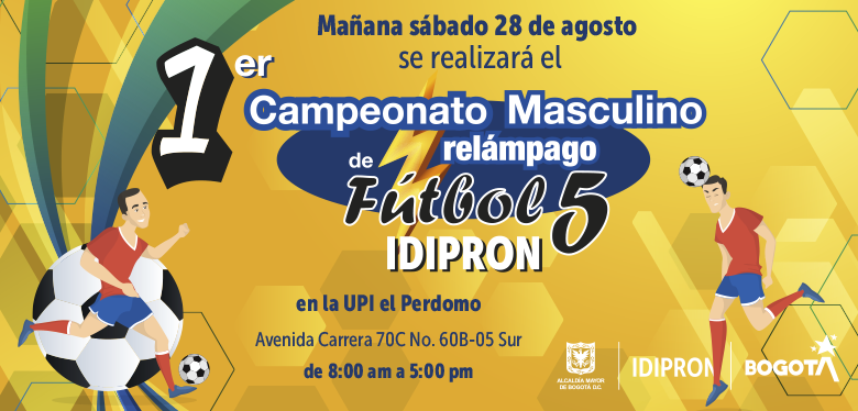 Primer Campeonato Masculino de Fútbol en la UPI Perdomo