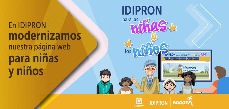 página web para niñas y niños