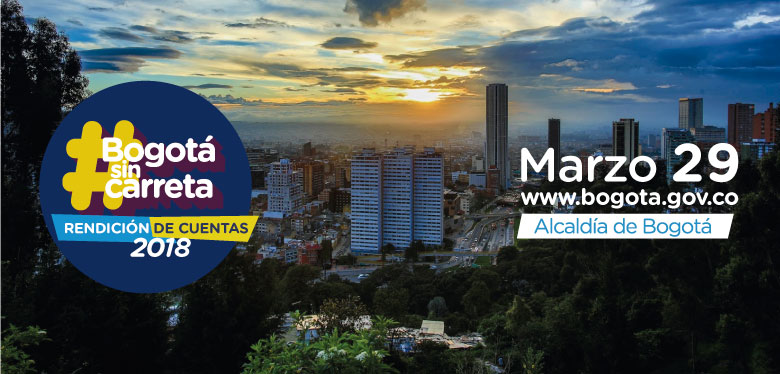Invitación Rendición de cuentas 2018 #Bogotásincarreta