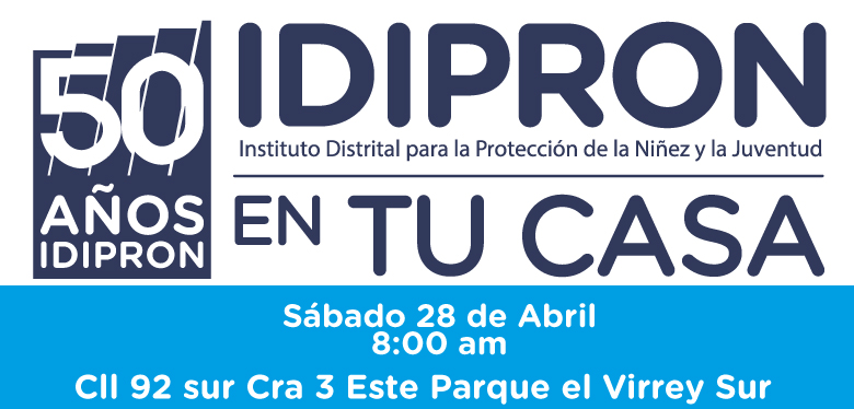 Invitación a Feria de servicios 28 de abril 2018 localidad USME