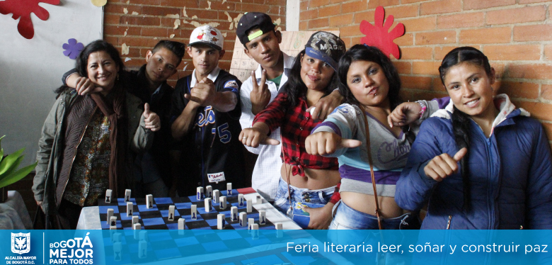 Feria literaria, leer, soñar y construir Paz