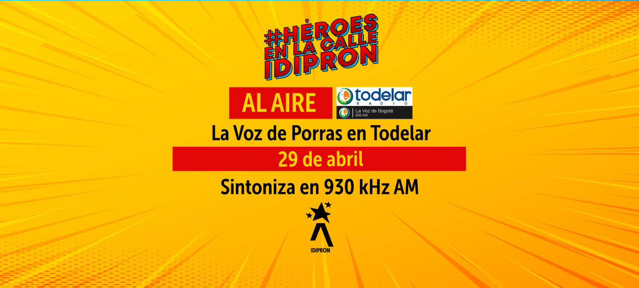 Escucha aquí entrevista al Director del IDIPRON Carlos Marín