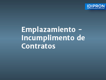 Acceso Emplazamiento de Contratos