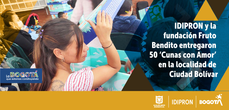 IDIPRON y la fundación Fruto Bendito entregaron 50 ‘Cunas con Amor’ en la localidad de Ciudad Bolívar