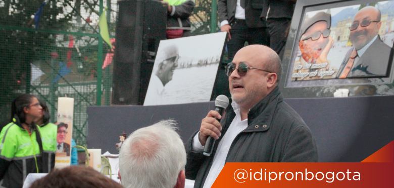 Padre Wilfredo Grajales en conmemoración aniversario partida Padre Javier De Nicoló