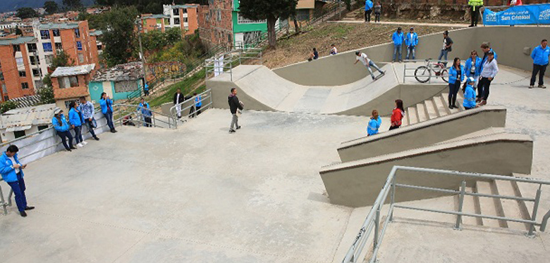 pista de skate los alpes
