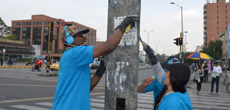 Recuperación sector norte de Bogotá jóvenes idipron
