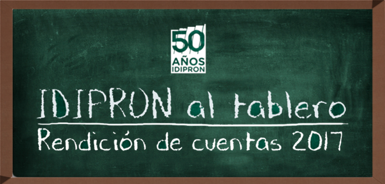 Invitación rendición de cuentas IDIPRON
