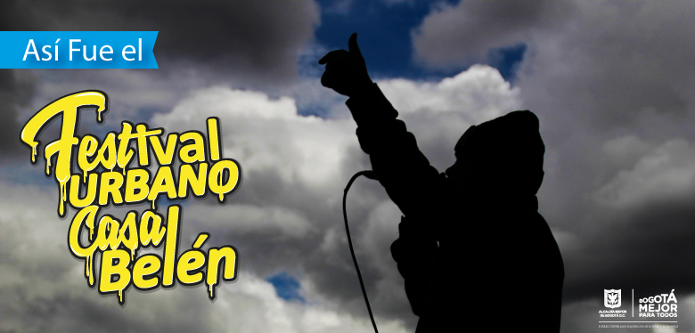 Sombra de jóven cantante casa de Belén